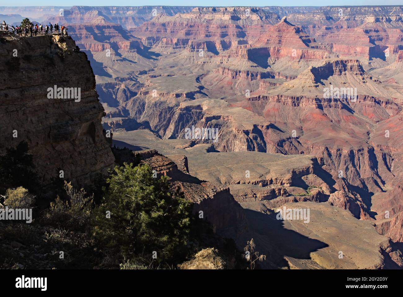 Una vista del Parco Nazionale del Grand Canyon, Arizona, Stati Uniti Foto Stock