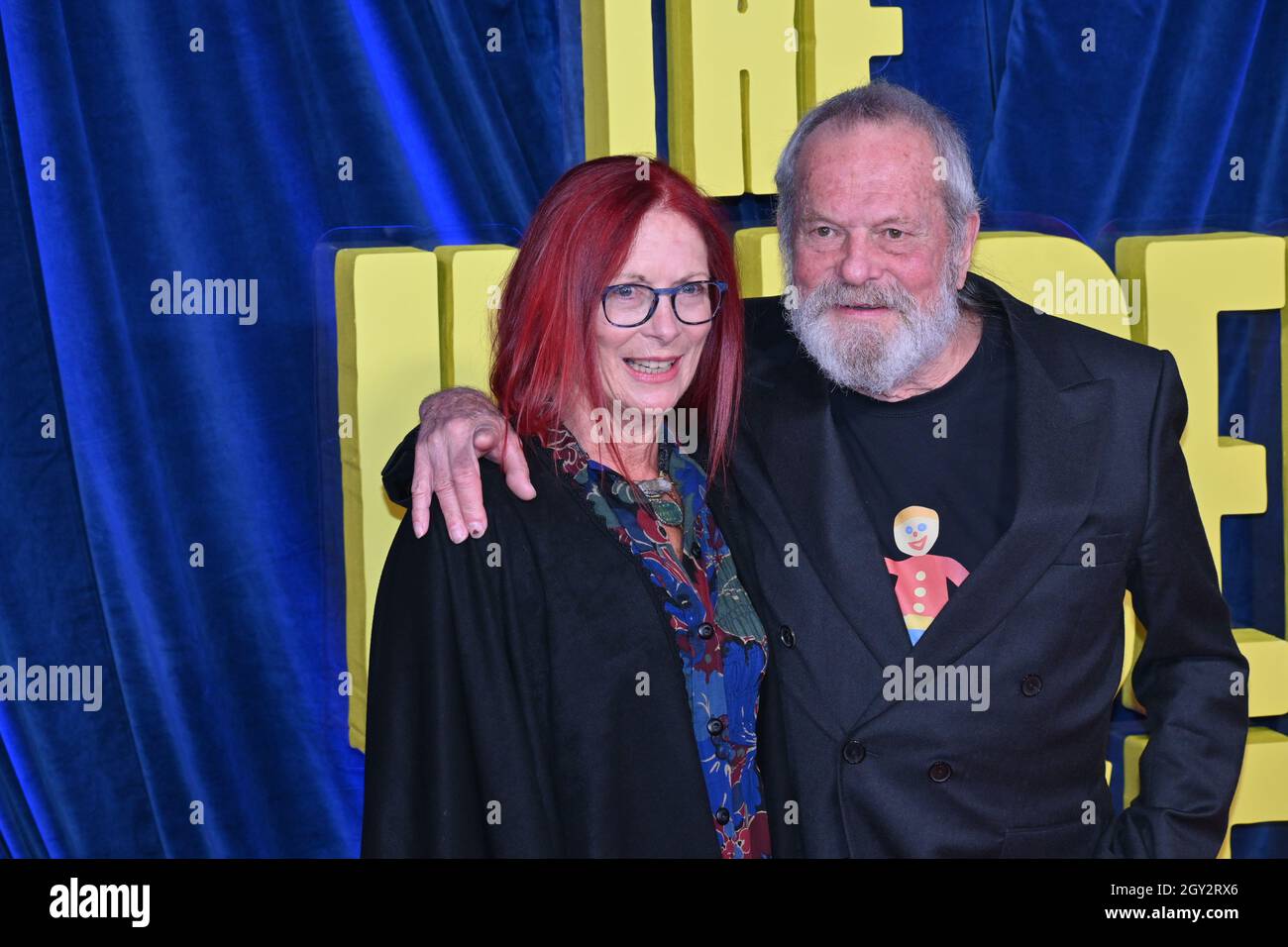 Londra, Regno Unito. 06 ottobre 2021. Christian Louboutin ha partecipato al 'The Harder Hey Fall' Opening Night Gala - 65° BFI London Film Festival, Southbank Centre, Londra, Regno Unito. 6 ottobre 2021. Credit: Picture Capital/Alamy Live News Foto Stock