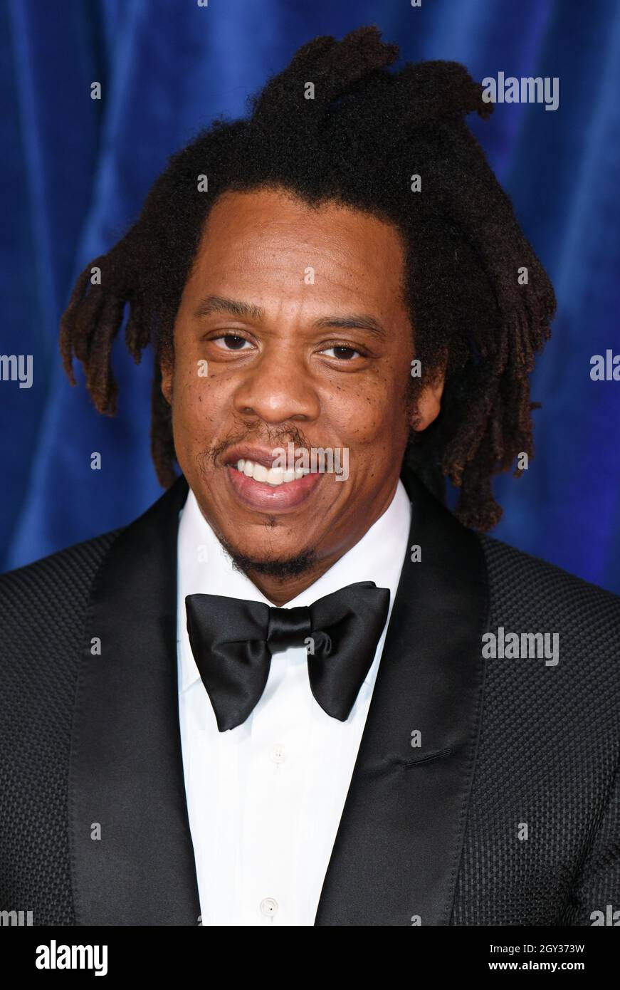 Londra, Regno Unito. 6 ottobre 2021, Londra, Regno Unito. Shawn carter aka Jay-Z Arriving at the Harder Kes Fall World Premiere, il film notturno di apertura del BFI London Film Festival, tenuto presso la Royal Festival Hall. Credit: Doug Peters/EMPICS/Alamy Live news Foto Stock