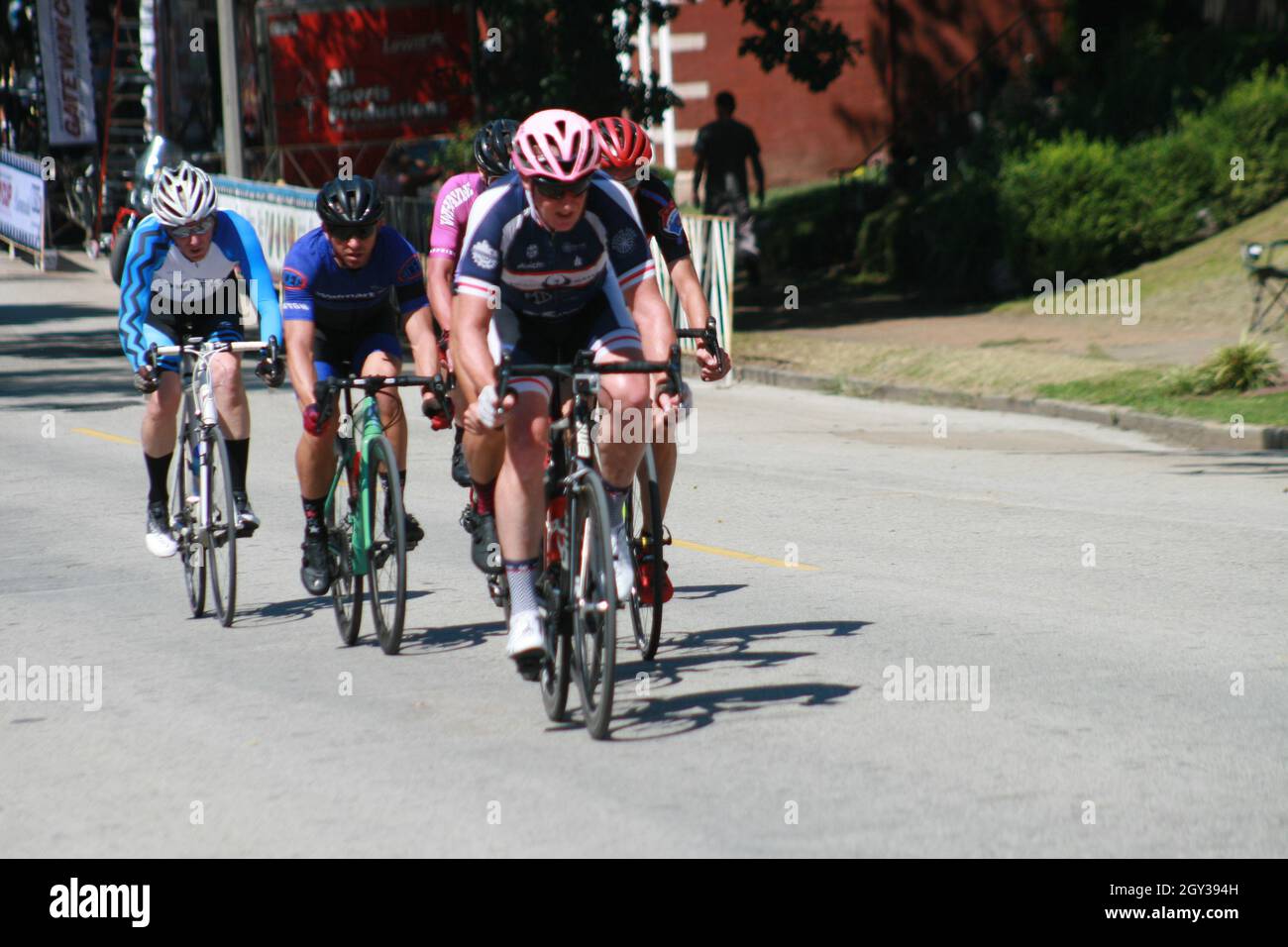 Gara annuale di biciclette della Big Shark's Bicycle Company. Benton Park Classic durante la Gateway Cup 2021. Foto Stock