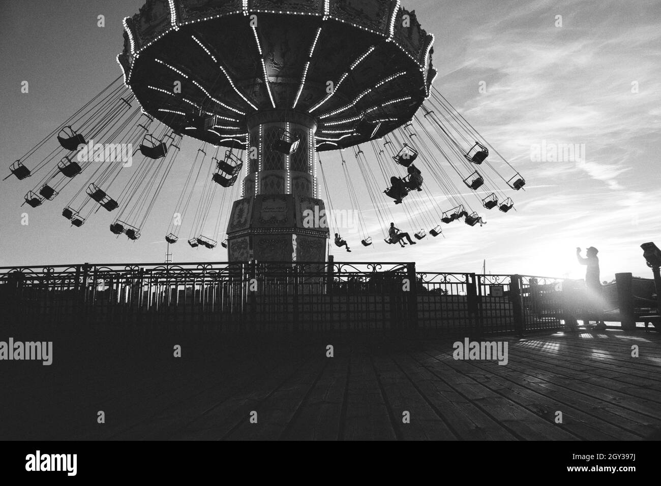 Vista del parco divertimenti Grona Lund a Stoccolma Svezia. Foto di alta qualità 20200701 Foto Stock