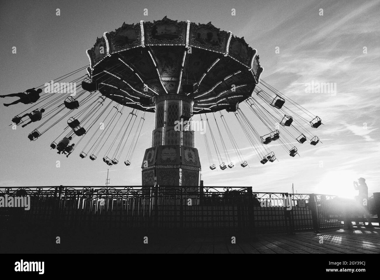 Vista del parco divertimenti Grona Lund a Stoccolma Svezia. Foto di alta qualità 20200701 Foto Stock