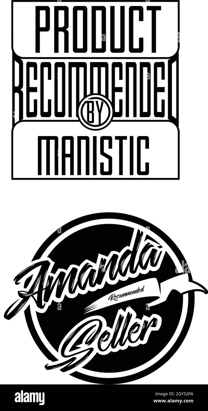 Logo con marchio denominativo Illustrazione Vettoriale