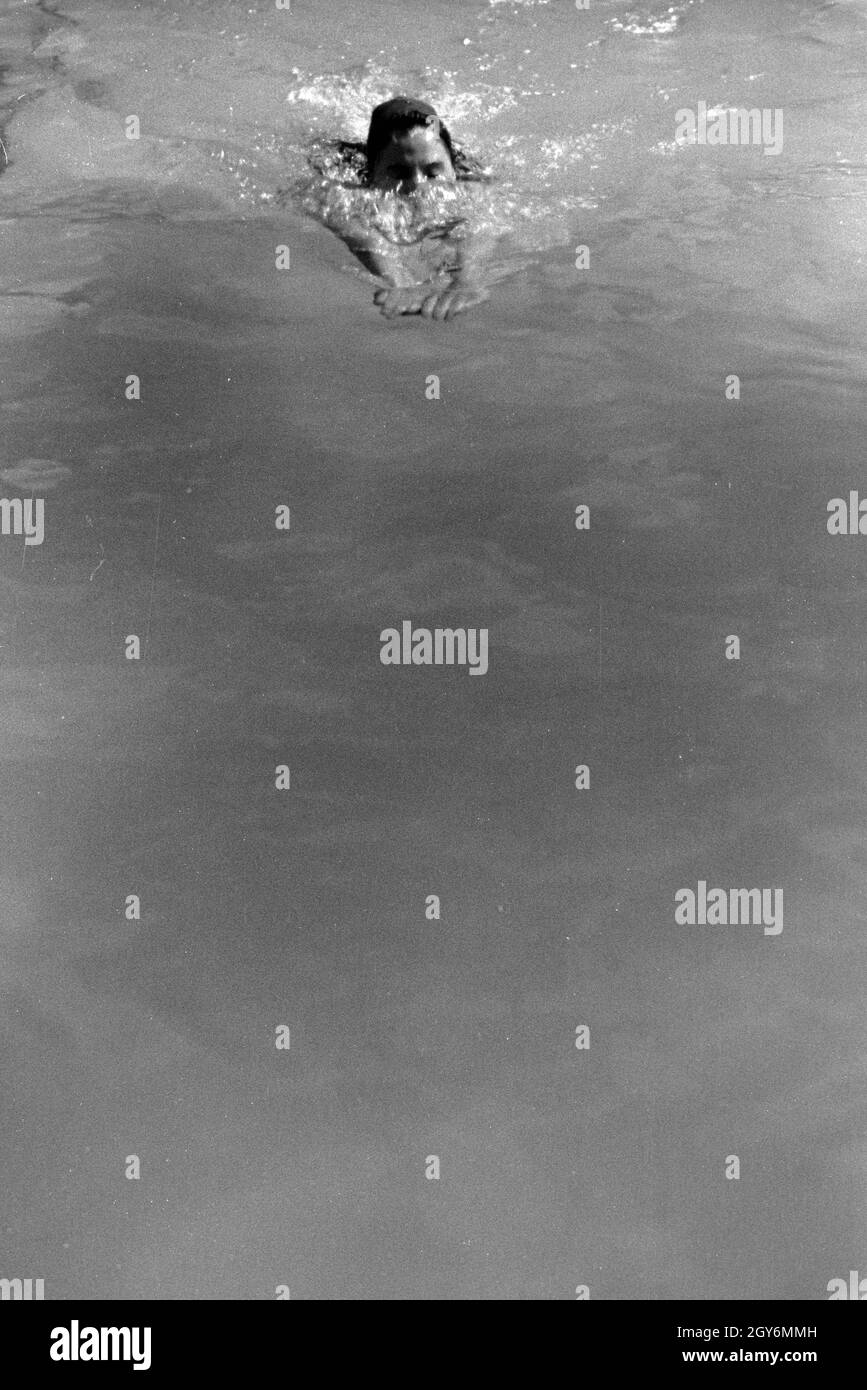 Die Weltmeisterin Anni Kapell bei ihrem Formazione, Deutsches Reich 1941. Campione del Mondo Anni Kapell al suo allenamento, Germania 1941 Foto Stock