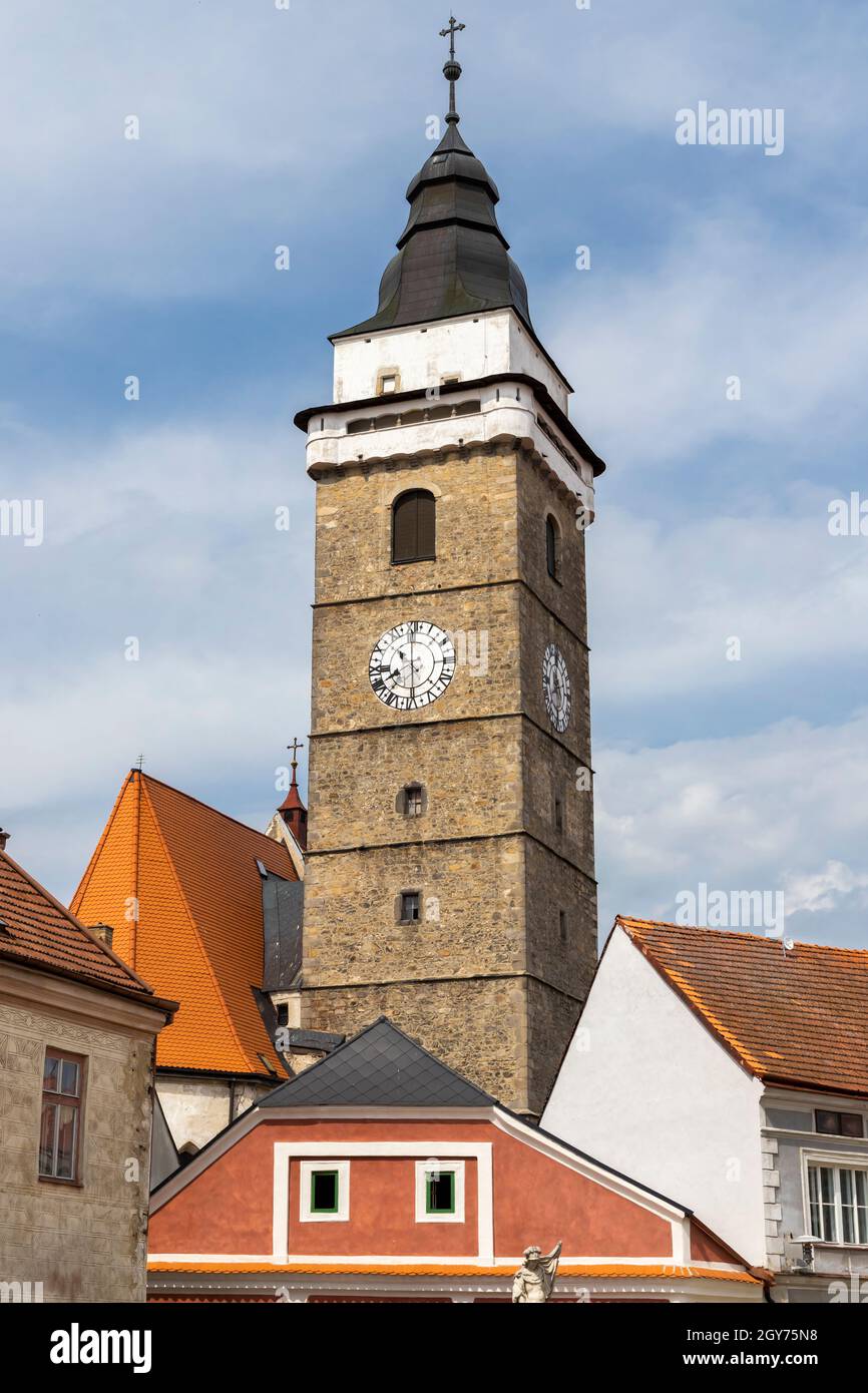 Olad città Slavonice in Repubblica Ceca Foto Stock