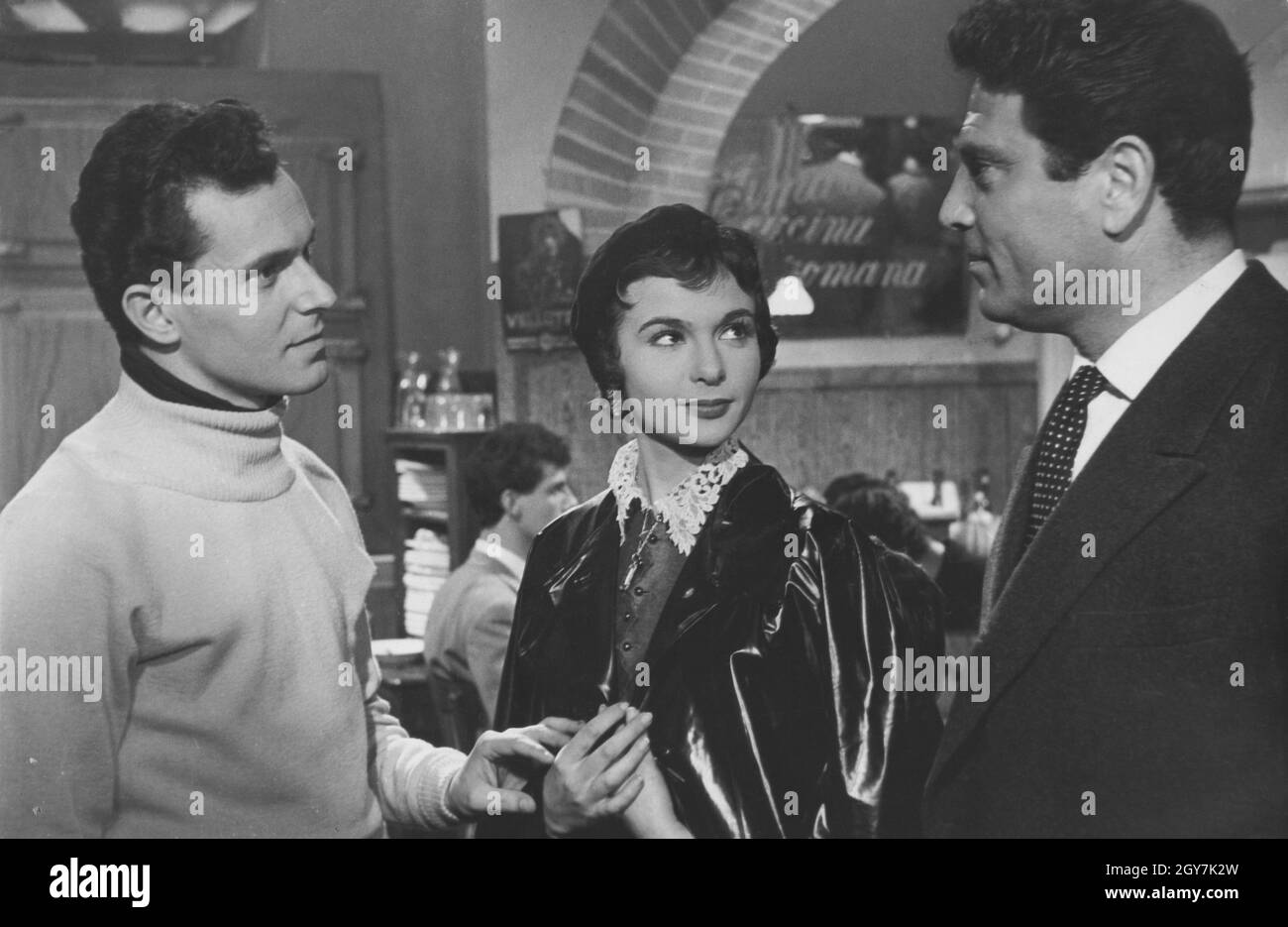 Anno Delirio : 1954 Francia / Italia Direttore : Pierre Billon, Giorgio Capitani Giorgio Albertazzi, Francoise Arnoul, Raf Vallone Foto Stock