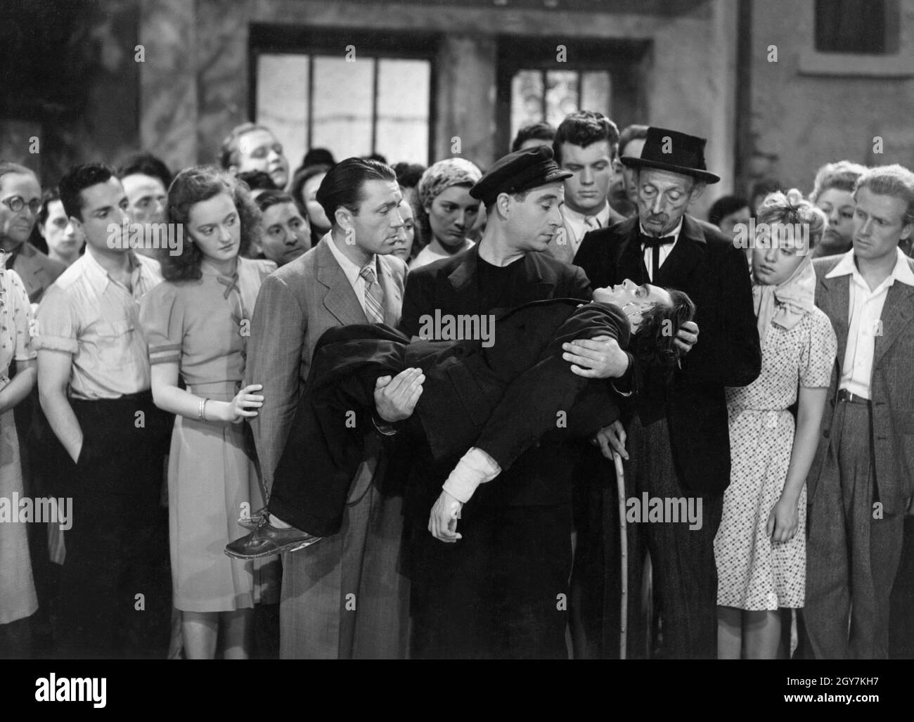 Port d'attache anno : 1943 - Francia Direttore : Jean Choux Raymond Bussières, Ginette Baudin, René Dary, Henri Vidal, Eduard Delmont Foto Stock