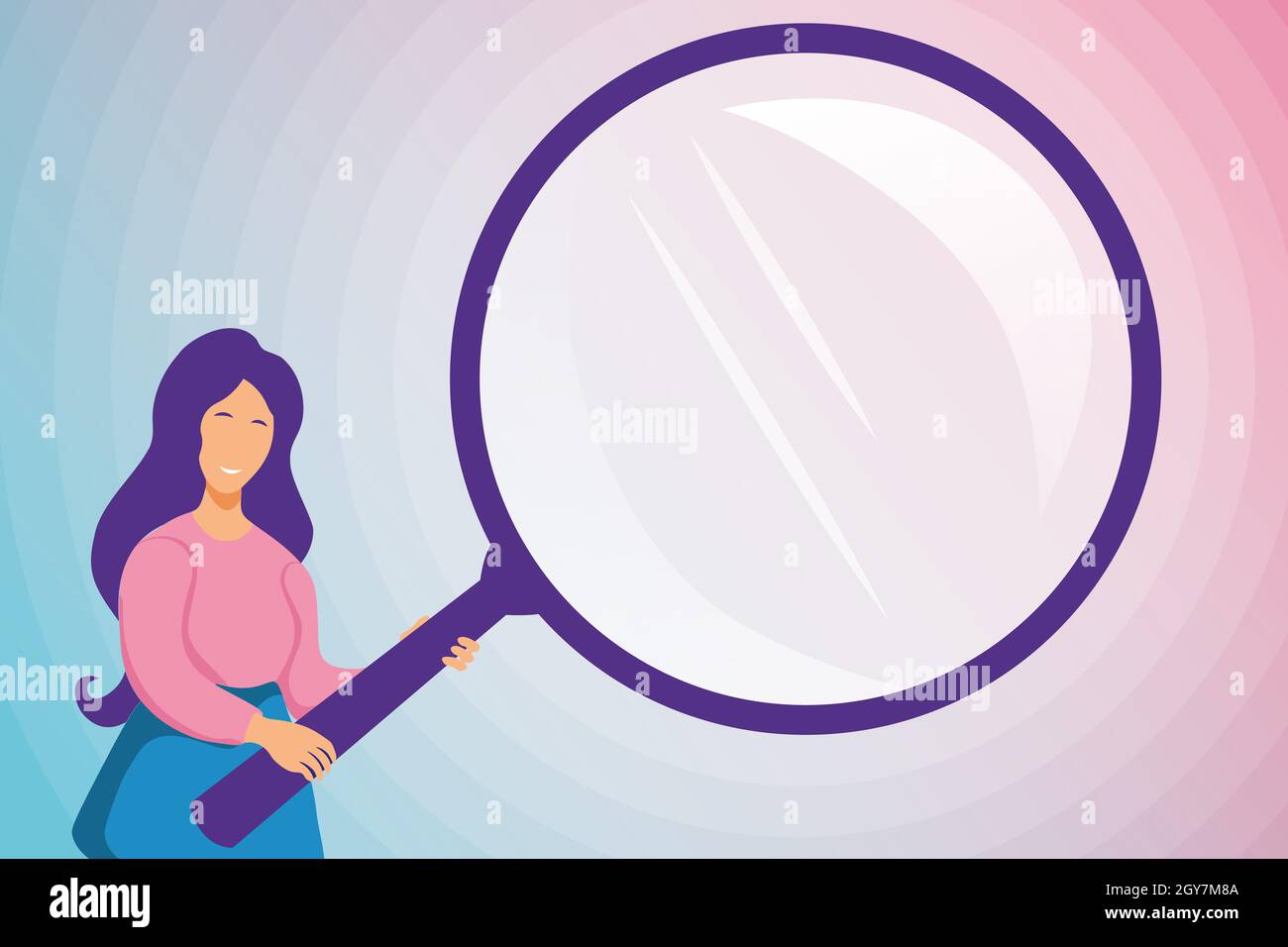 Analisi astratta e ricerca di indizi, Ricerca di concetti di risposte Foto Stock