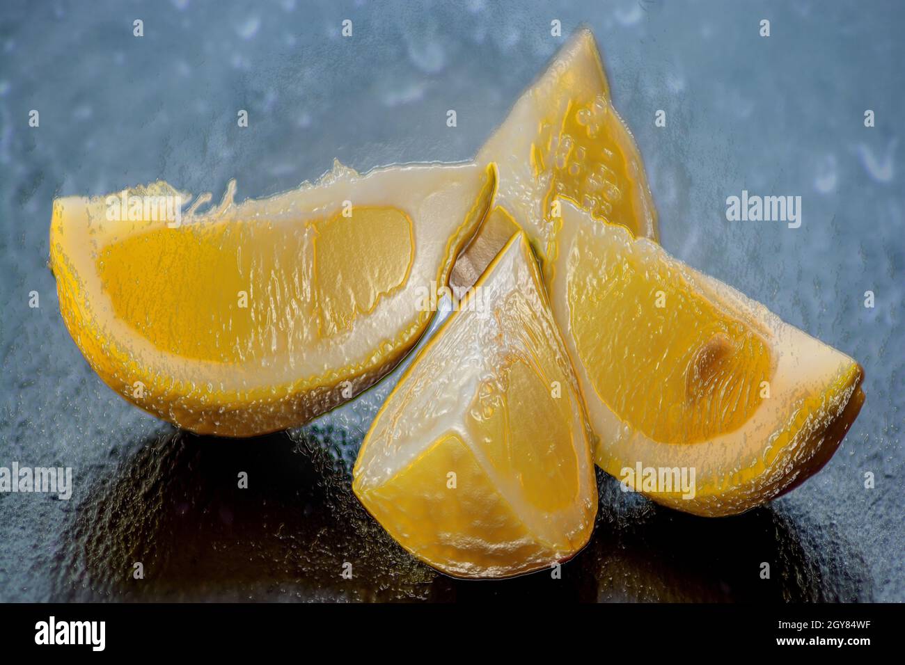 Frutta : limoni freschi Foto Stock