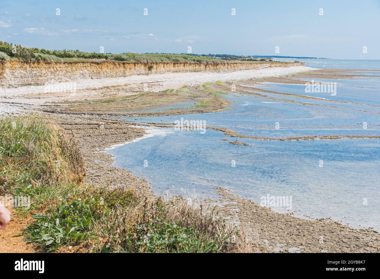 Pointe de Chassiron sull'isola di Oléron in Francia Foto Stock