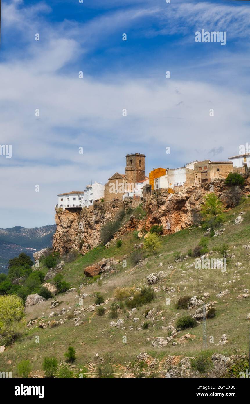 Città di Hornos de Segura in provincia di Jaen. Spagna Foto Stock