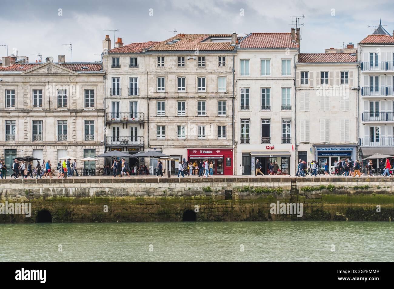 Vecchio porto di la Rochelle in Charente-Maritime in Francia Foto Stock