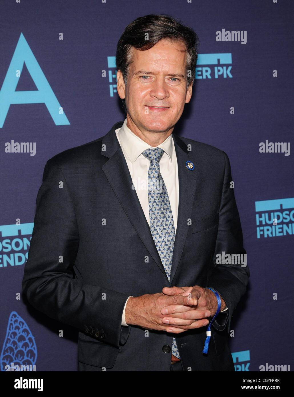 New York, NY, USA. 7 ottobre 2021. Brad Hoylman agli arrivi per il Gala degli amici di Hudson River Park 2021, Pier Sixty al Chelsea Piers, New York, NY 7 ottobre 2021. Credit: CJ Rivera/Everett Collection/Alamy Live News Foto Stock