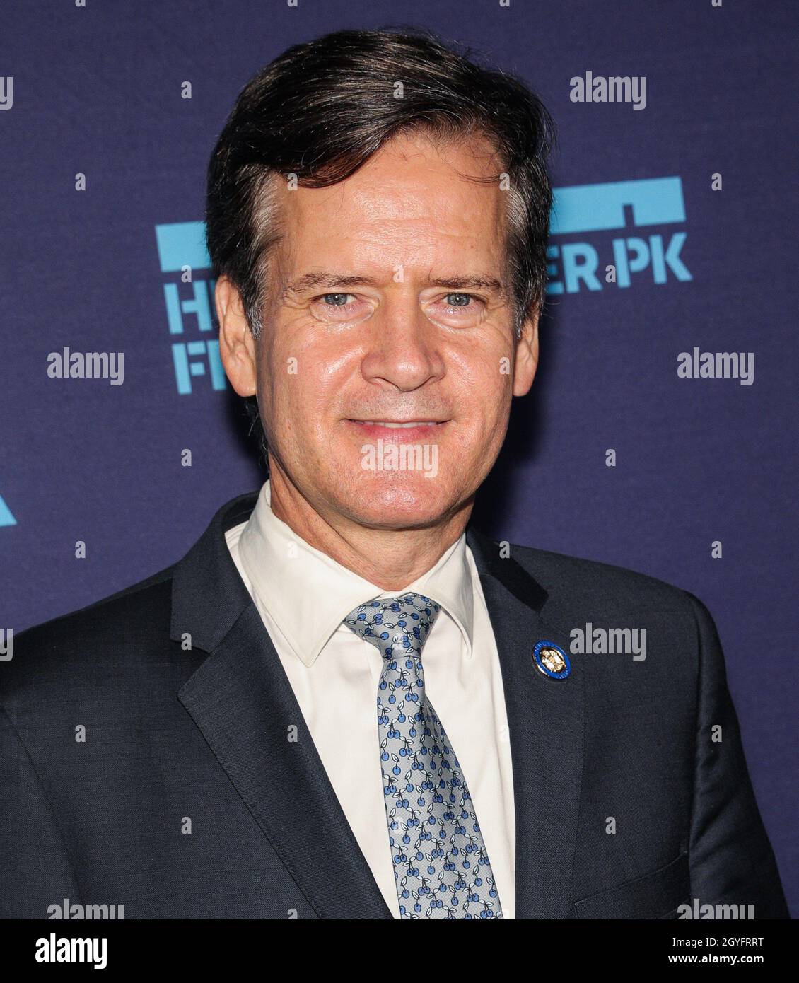 New York, NY, USA. 7 ottobre 2021. Brad Hoylman agli arrivi per il Gala degli amici di Hudson River Park 2021, Pier Sixty al Chelsea Piers, New York, NY 7 ottobre 2021. Credit: CJ Rivera/Everett Collection/Alamy Live News Foto Stock