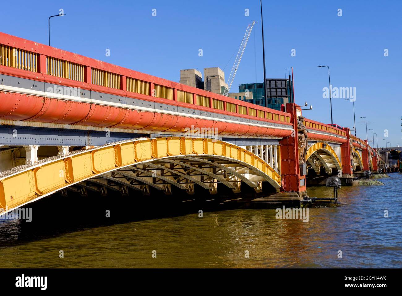 Vauxhall Bridge, London, Regno Unito Foto Stock
