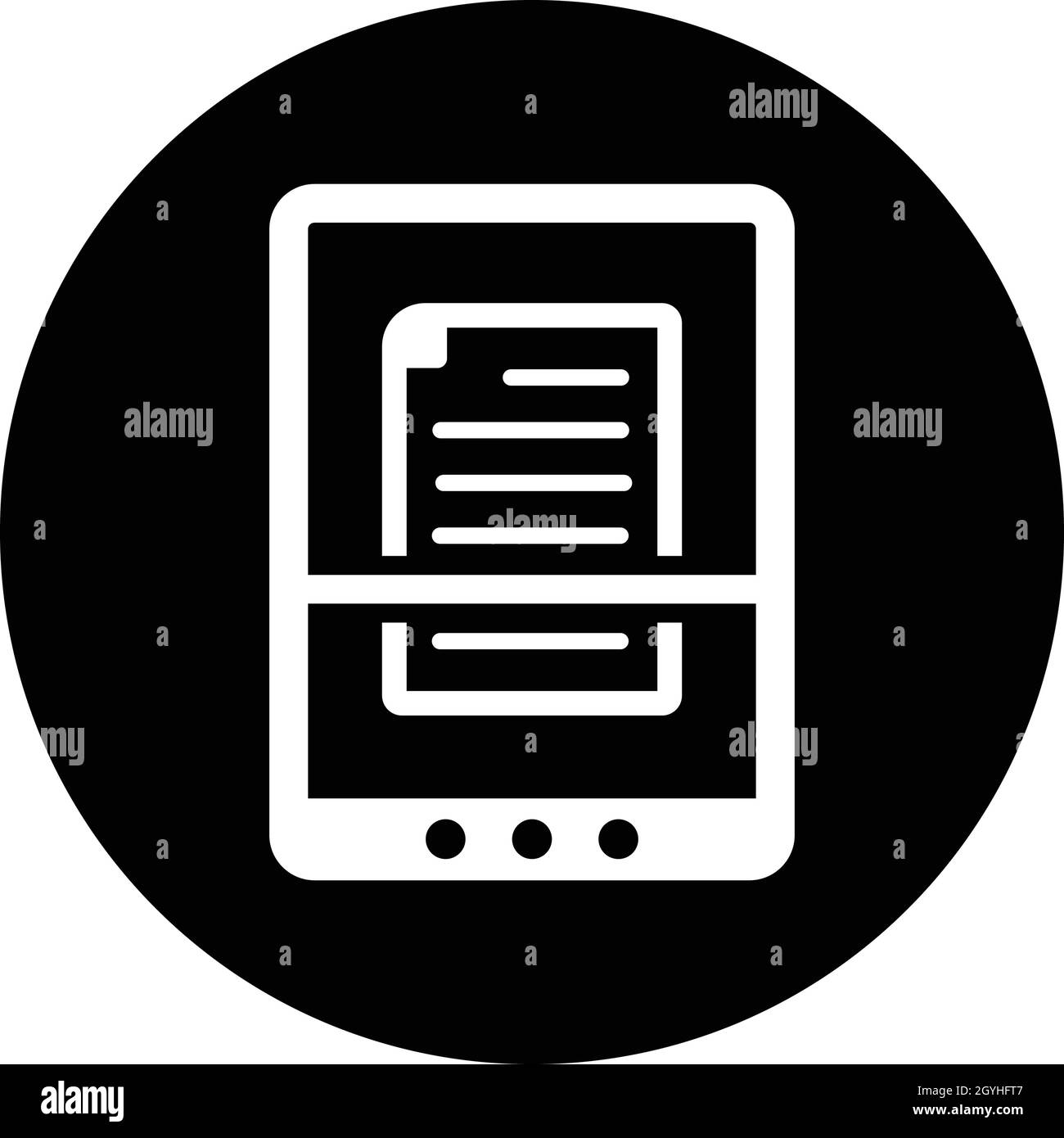 Icona documento, scansione - ideale per la progettazione e lo sviluppo di siti Web, file stampati e presentazioni, materiali promozionali e molto altro ancora. Vettore Illustrazione Vettoriale