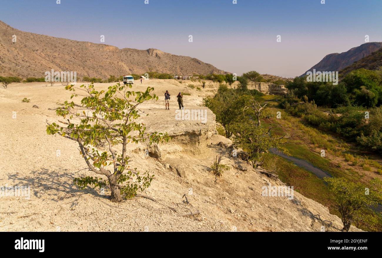 Nord Ovest Namibia Lamdscape Foto Stock