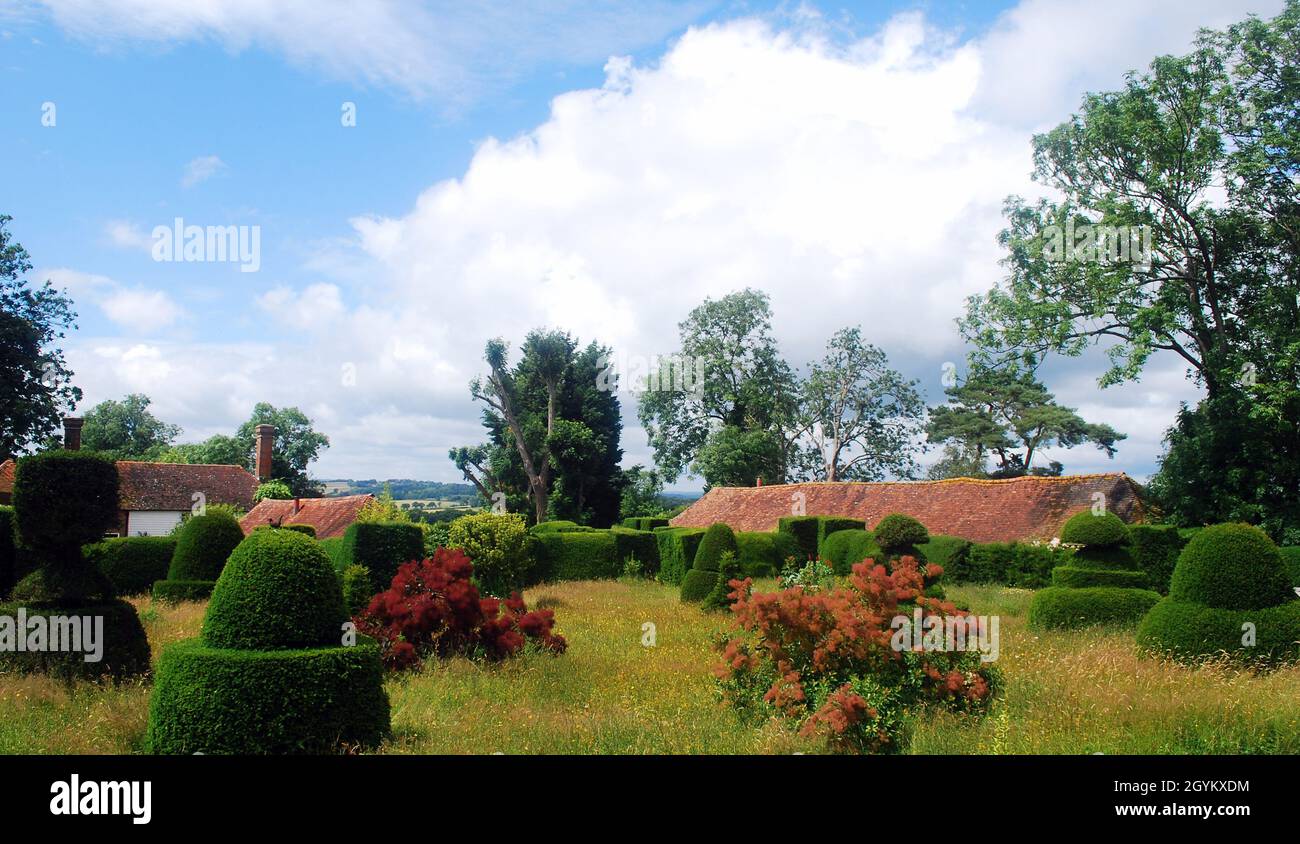 Il bellissimo Grande Dixter Garden a Rye, East Sussex Foto Stock