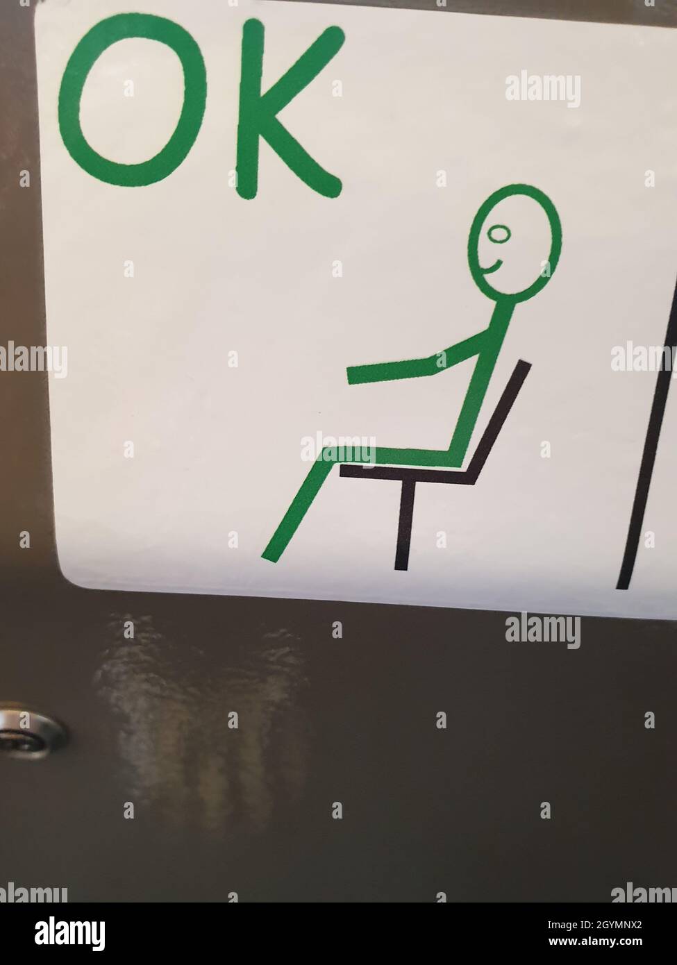 OK - NICHT OK Foto Stock