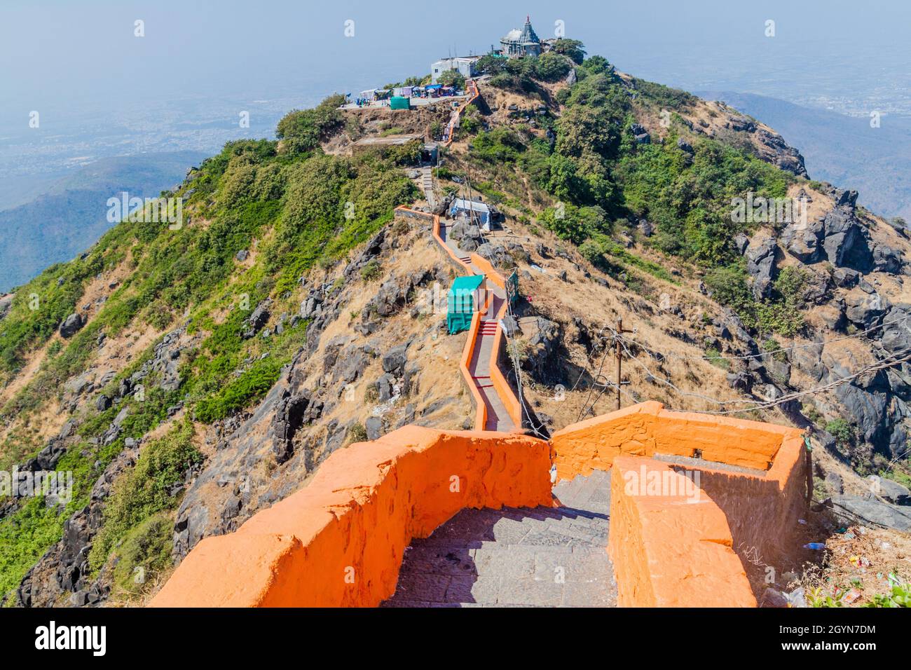 A pochi passi da Girnar Hill, Gujarat state, India Foto Stock