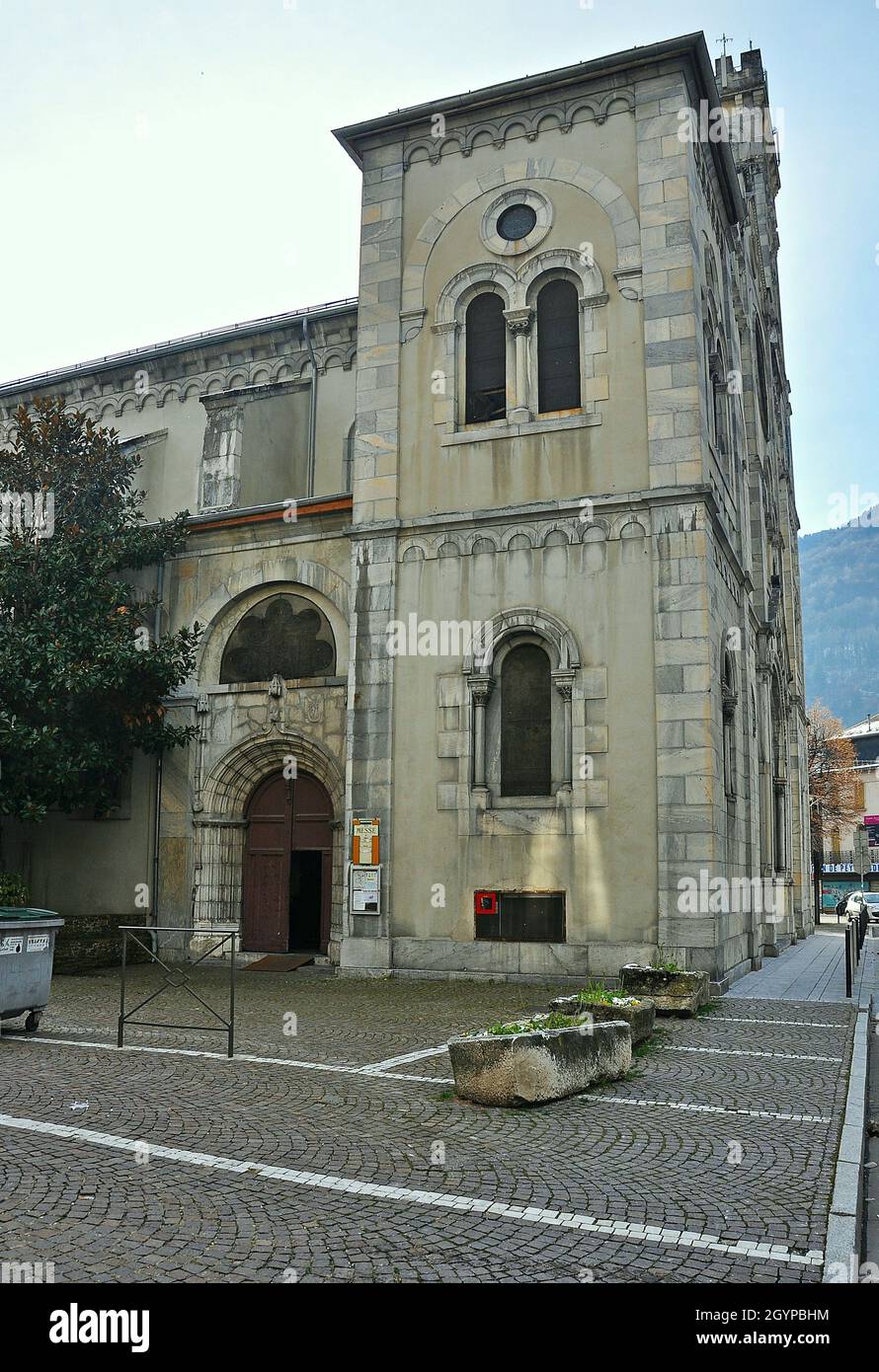 Chiesa di nostra Signora dell'Assunzione di Bagnères-de-Luchon situato nella regione Midi-Pirenei alta Garonna provincia, Francia Foto Stock