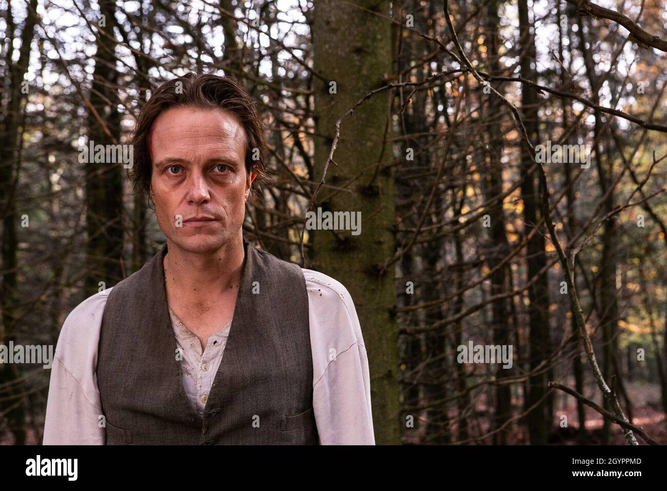 AUGUST DIEHL nel PIANO A (2021), diretto DA DORON PAZ e YOAV PAZ. Credito: FILM/album DEI CANALI UNITI Foto Stock