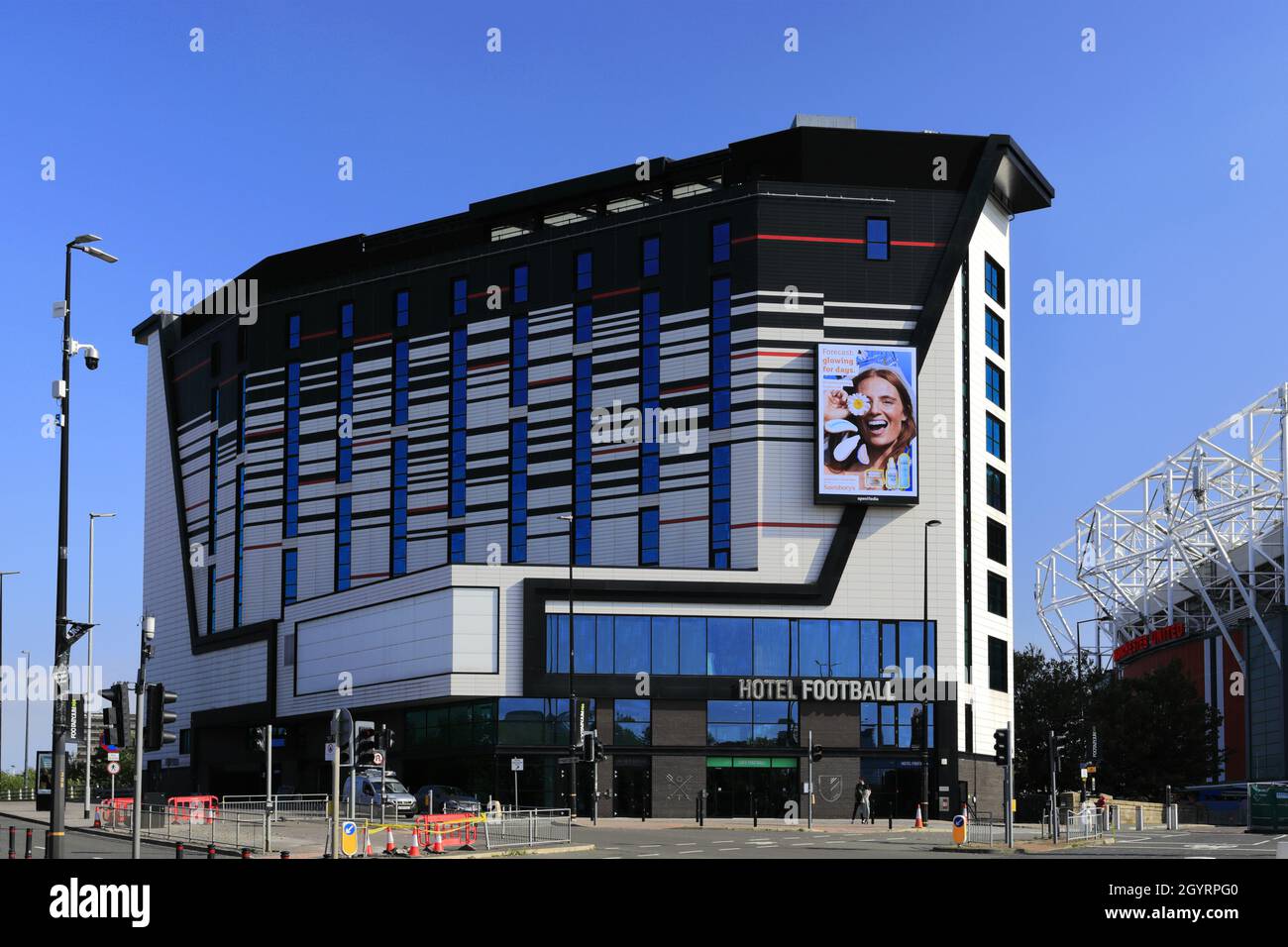The Hotel Football, Old Trafford, a Tribute Portfolio Hotel, Greater Manchester, Inghilterra Foto Stock