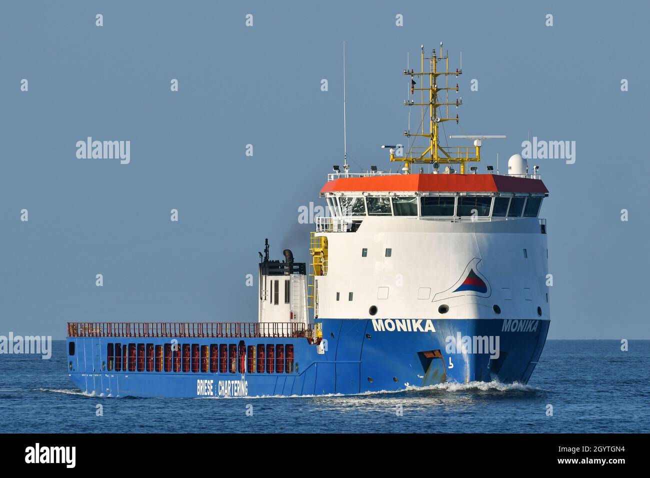 General Cargo Ship MONIKA Foto Stock