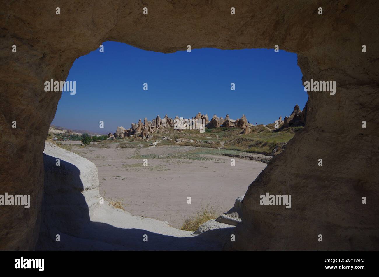 Museo all'aperto di Goreme in Cappadocia - Turchia Foto Stock