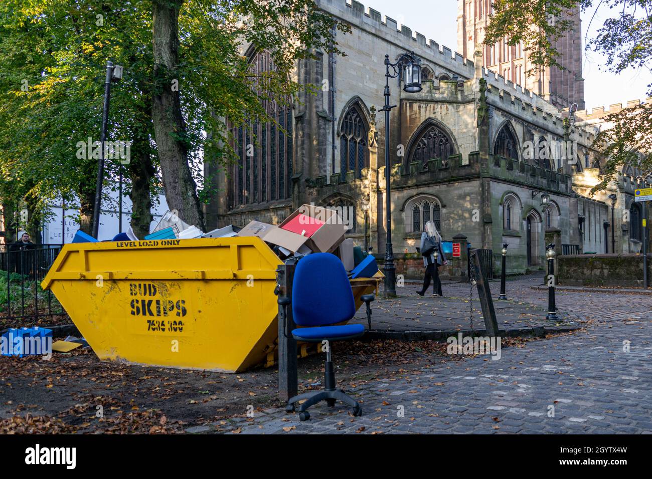 Coventry City Centre , UK, City of Culture 2021, grande sviluppo nel centro della città. Foto Stock