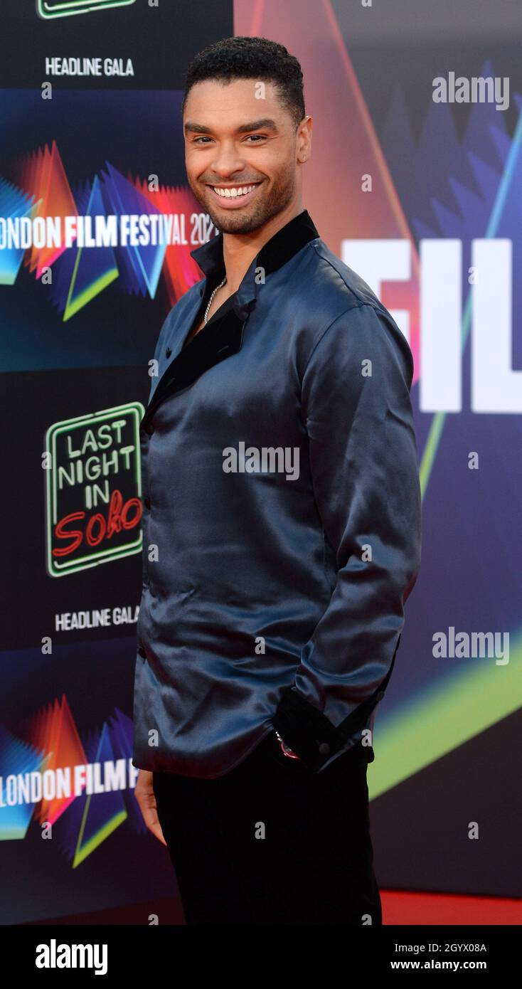 La foto deve essere accreditata ©Alpha Press 078237 09/10/2021 Rege Jean Page Last Night in Soho Premiere durante il BFI London Film Festival 2021 a Londra Foto Stock