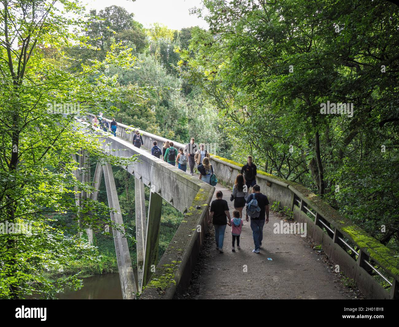 Kingsgate Bridge, Durham City Centre, County Durham Foto Stock