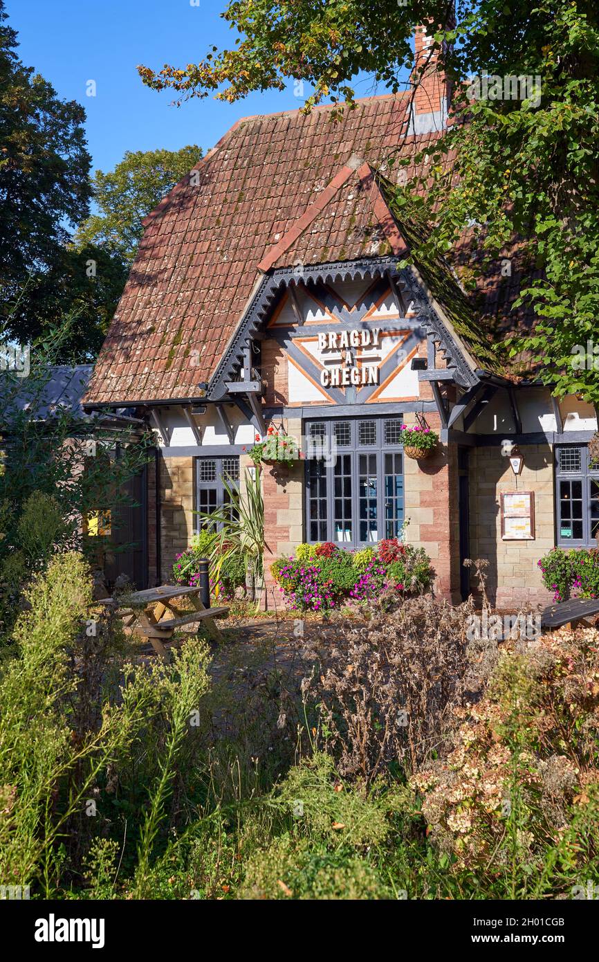 Braggy A Chegin/Brewhouse and Kitchen pub, Sophia Gardens, Cardiff, Galles del Sud Foto Stock