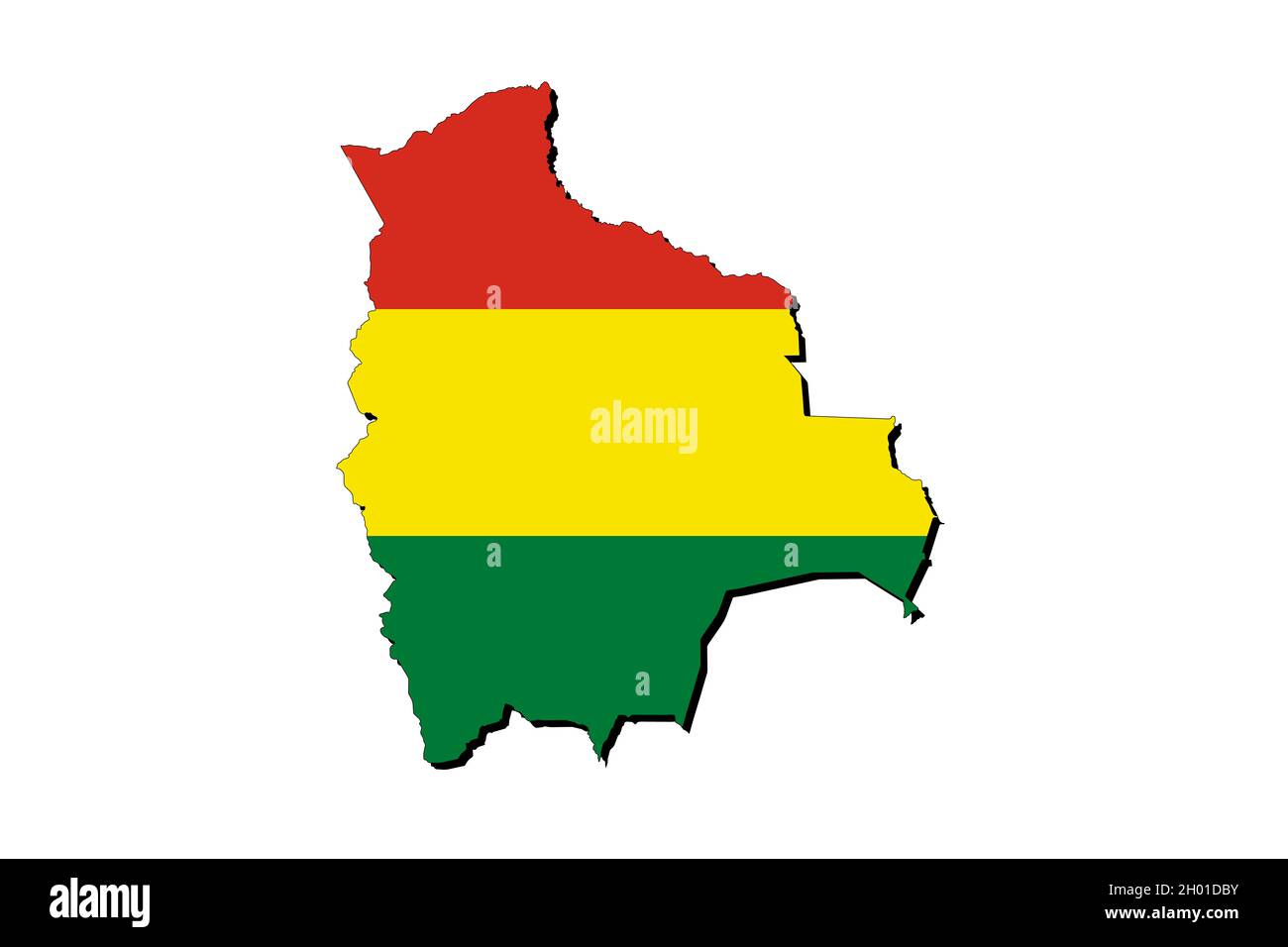 Outline map flag bolivia immagini e fotografie stock ad alta risoluzione -  Alamy