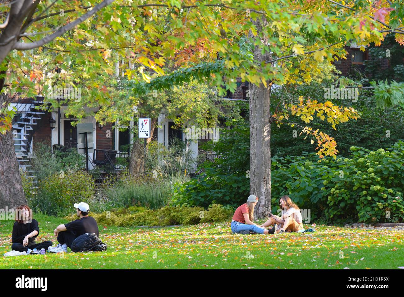 People Park, Montreal, Canada Foto Stock