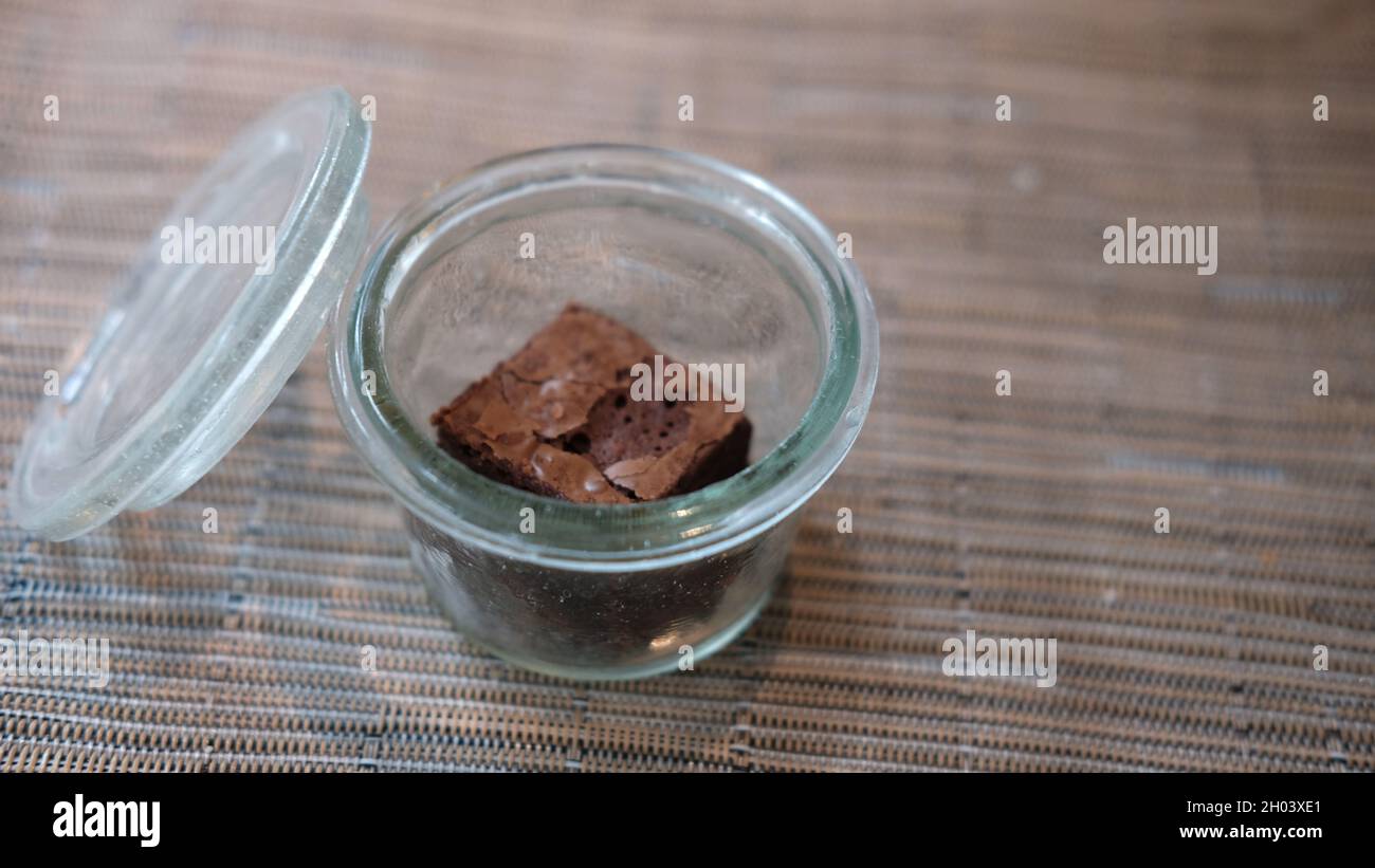 Ristorante di alta classe Sugar Fix Confection Bite Size deserti Foto Stock