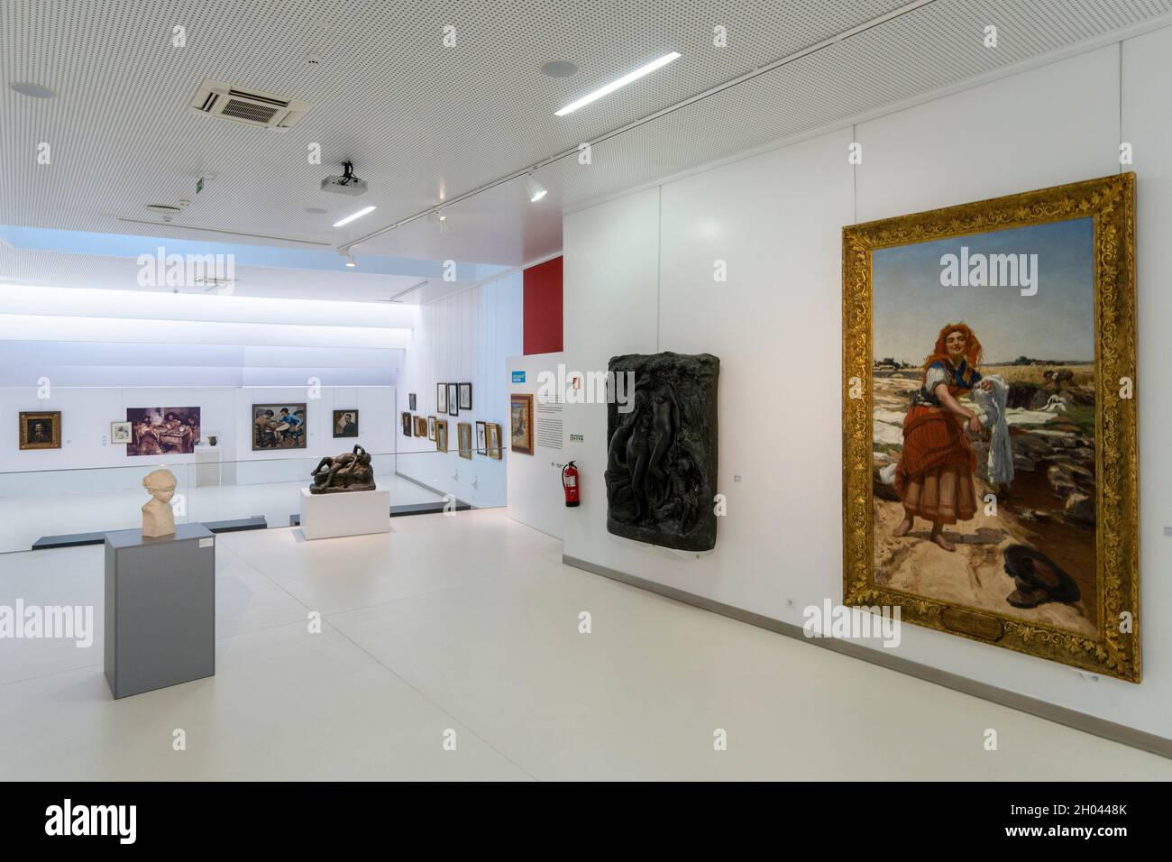 Museu e Centro de Artes de Figueiró dos Vinhos - Museo d'Arte a Figueiro dos Vinhos, Portogallo, Europa Foto Stock