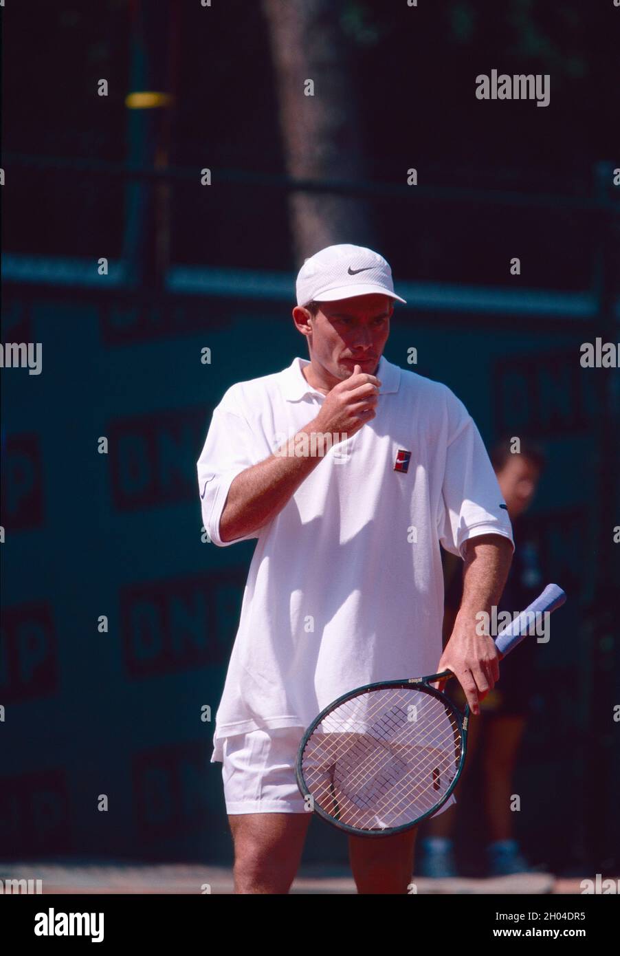 Zimbabwe tennista Byron Black, Roland Garros, Francia 1998 Foto Stock