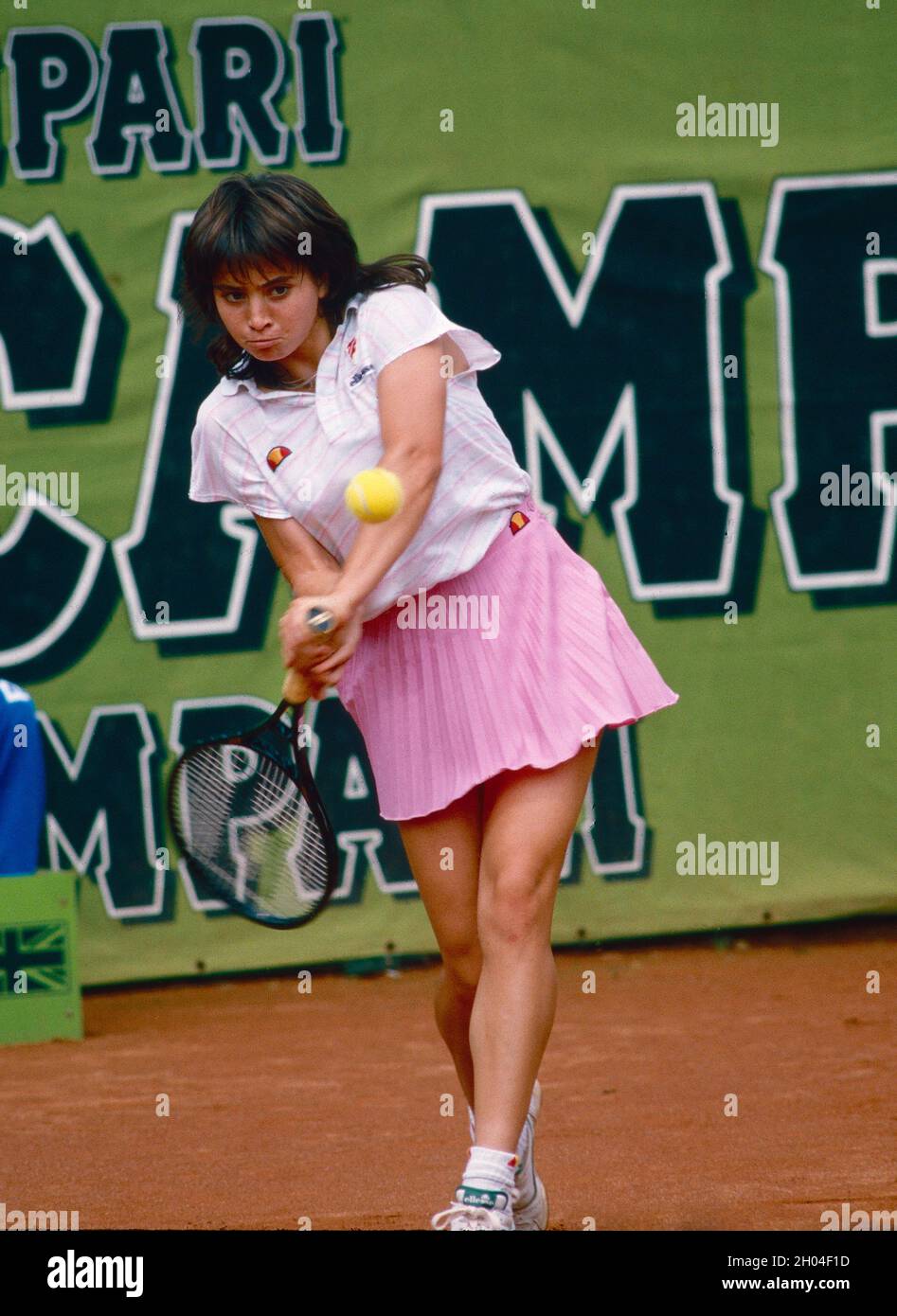 Il tennista americano Karin Miller, anni '90 Foto Stock