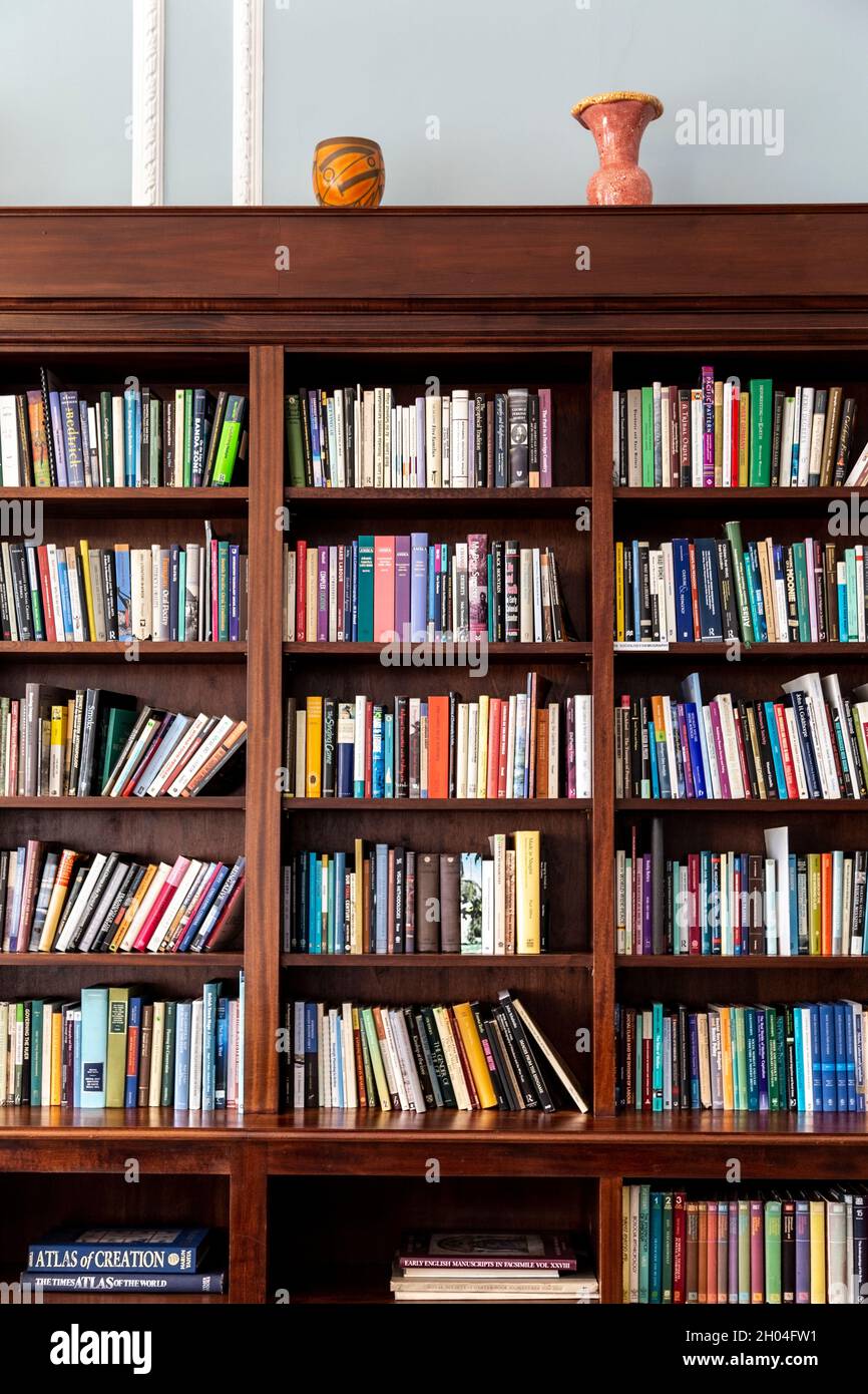 Lee Library and Reading Room all'interno della British Academy, Londra, Regno Unito Foto Stock
