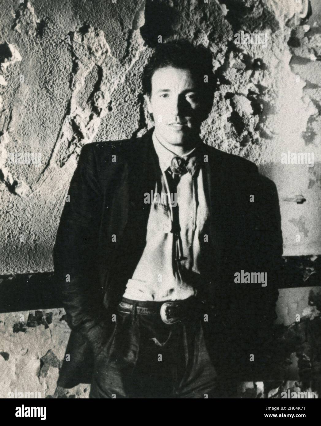 Il musicista americano Bruce Springsteen, 1980 Foto Stock