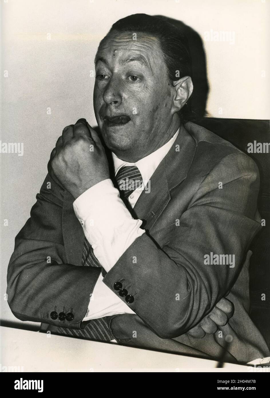 Salvatore, politico italiano, anni '80 Foto Stock