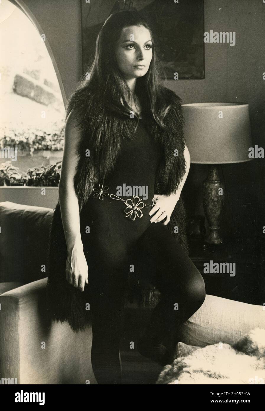 L'attrice italiana Rosanna Schiaffino, anni '70 Foto Stock