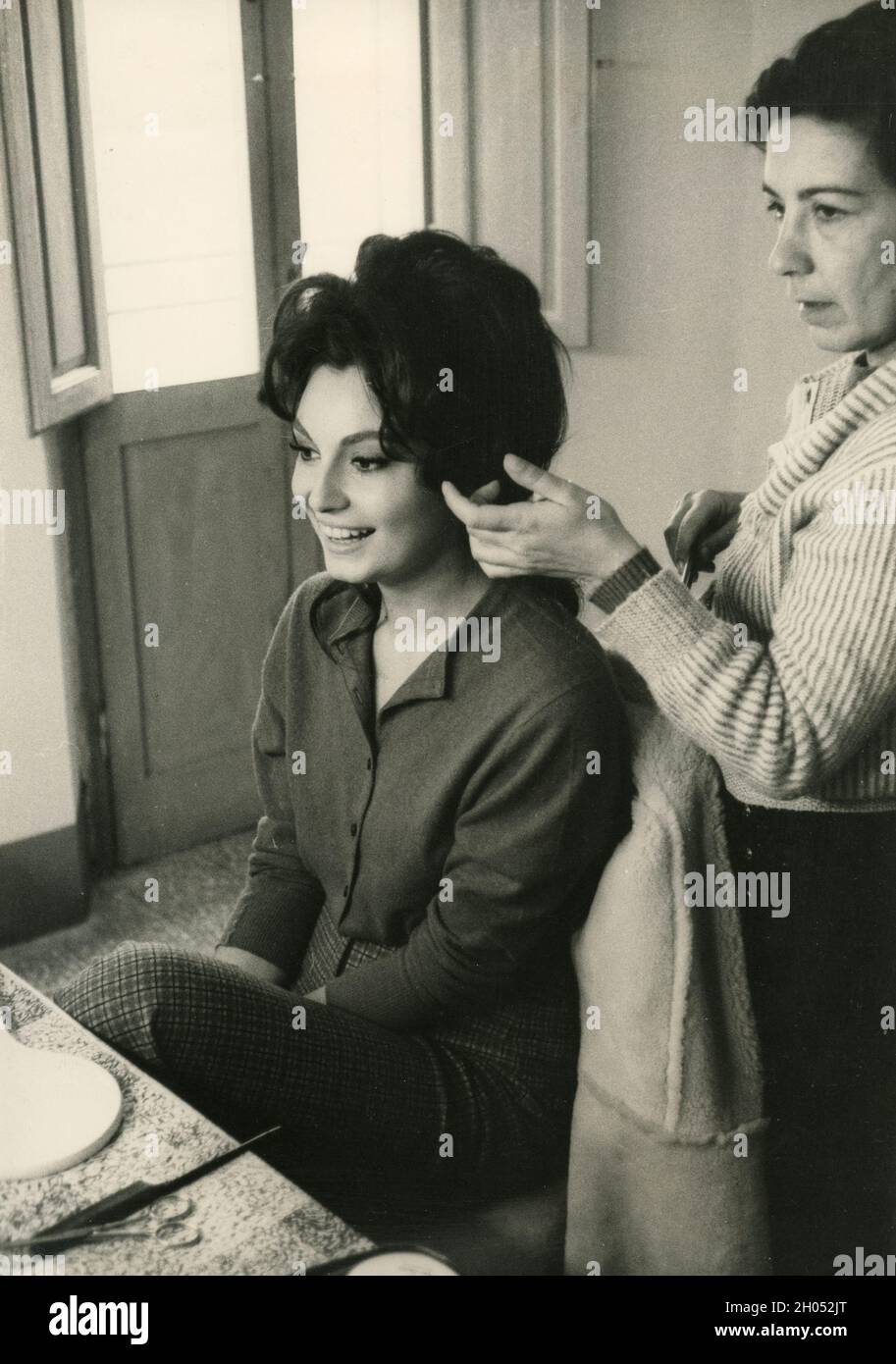 L'attrice italiana Rosanna Schiaffino, 1972 Foto Stock