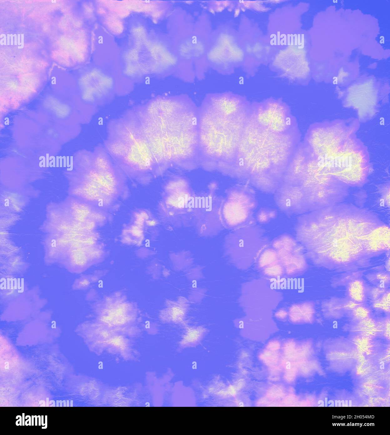 Sfondo astratto dell'arte. Stampa batik. Acquerello Foto Stock