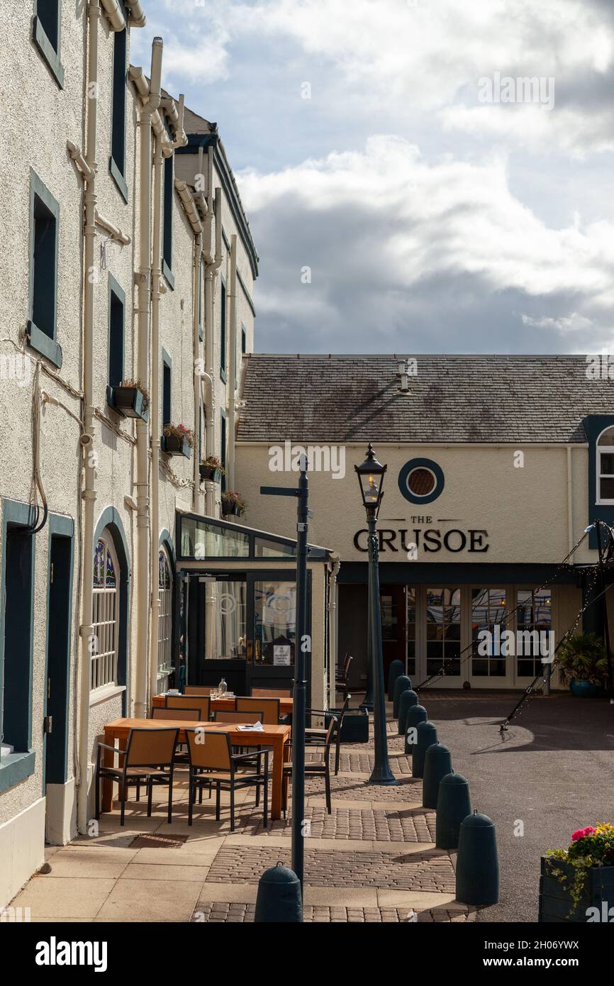 The Crusoe Pub & Hotel Largo, Fife, Scozia Foto Stock