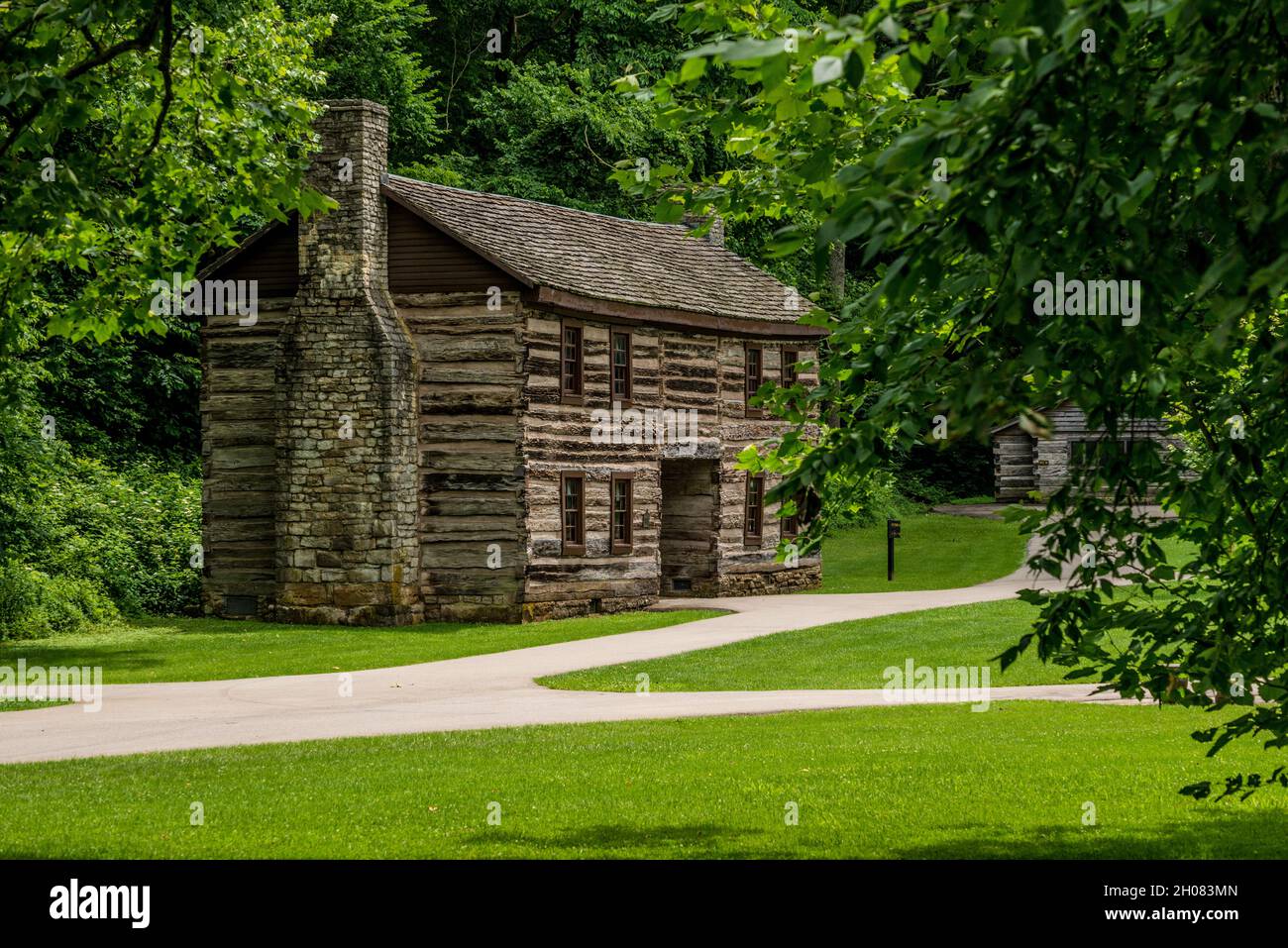 Spring Mill state Park - Mitchell - Indiana Foto Stock