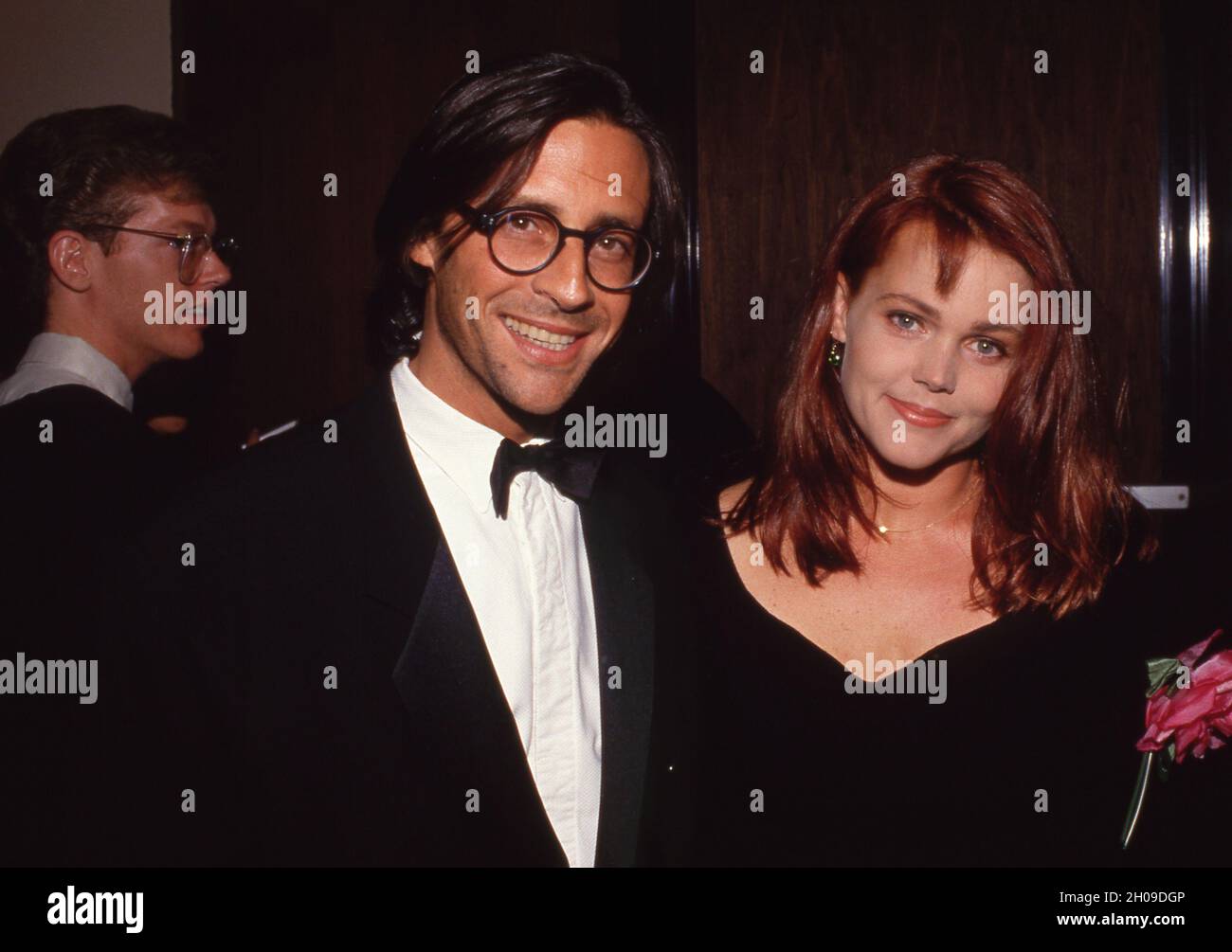 Belinda Carlisle e Morgan Mason Febbraio 1988 credito: Ralph Dominguez/MediaPunch Foto Stock