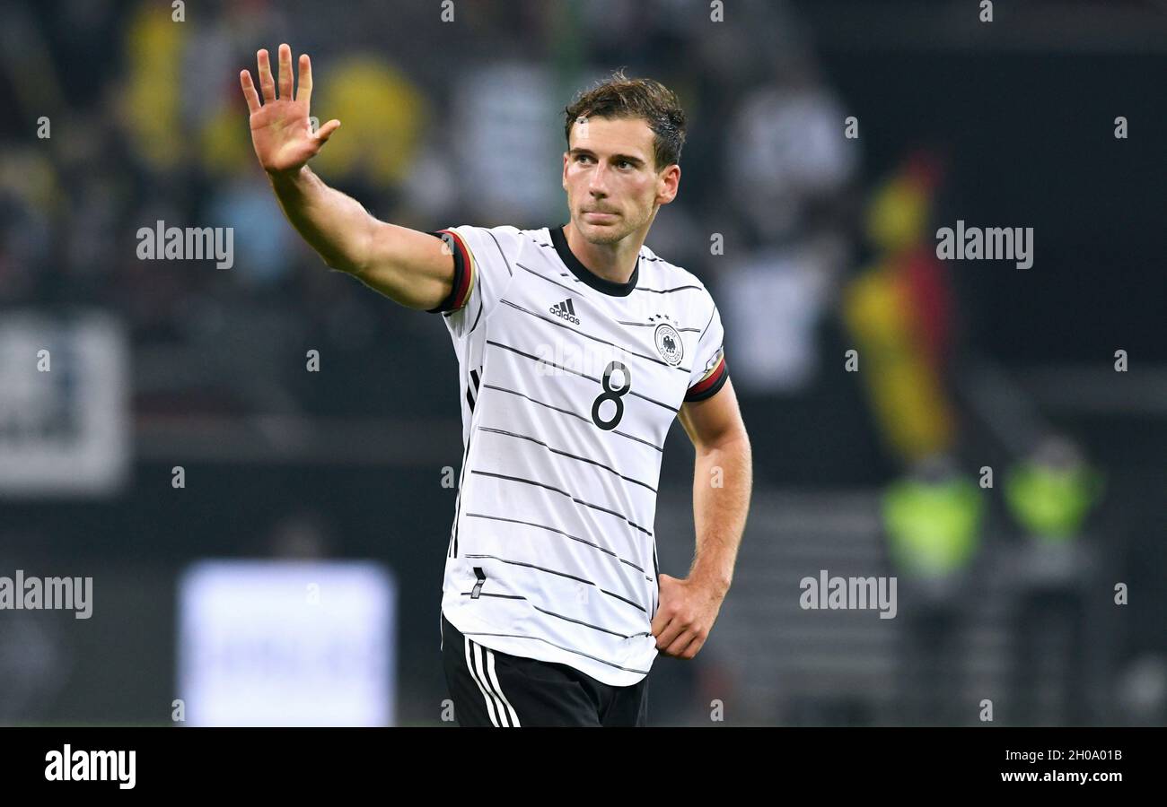 Qualifiche Coppa del mondo, Volksparkstadion Amburgo: Germania vs Romania; Leon Goretzka (GER) Foto Stock