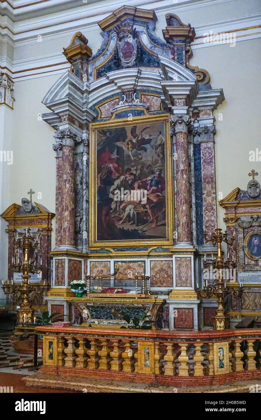 Cattedrale di San Settimio sec. XVIII, Jesi, Marche, Italia, Europa Foto Stock